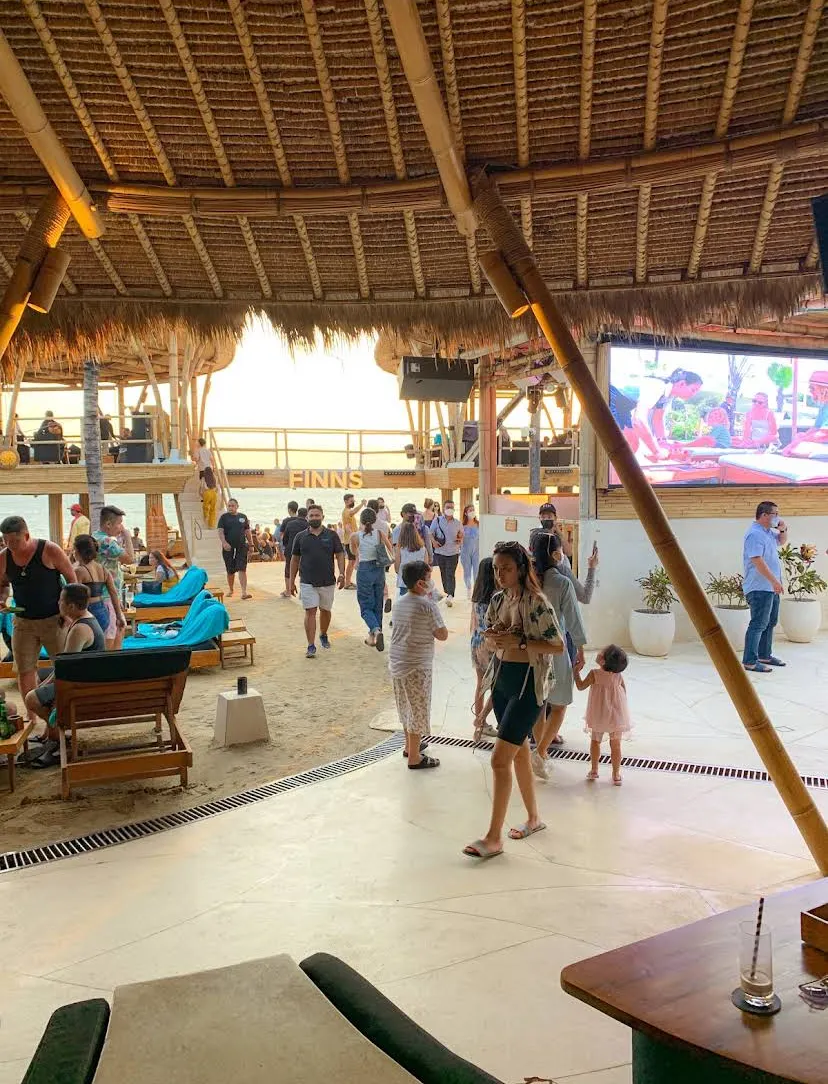 Finns Beach Club Sunset View