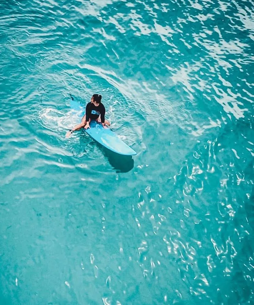Sky view Batu Bolong Beach